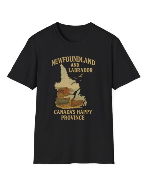 Newfoundland and Labrador – Unisex Softstyle Tee