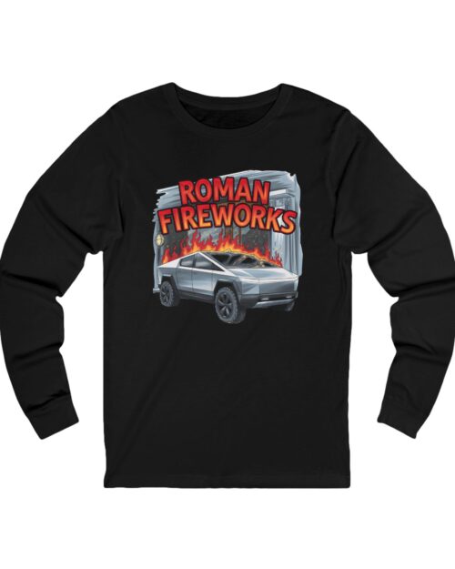 Roman Fireworks – Unisex Jersey Long Sleeve Tee